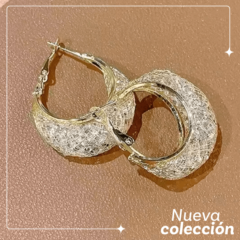 Aretes Candongas Brillante