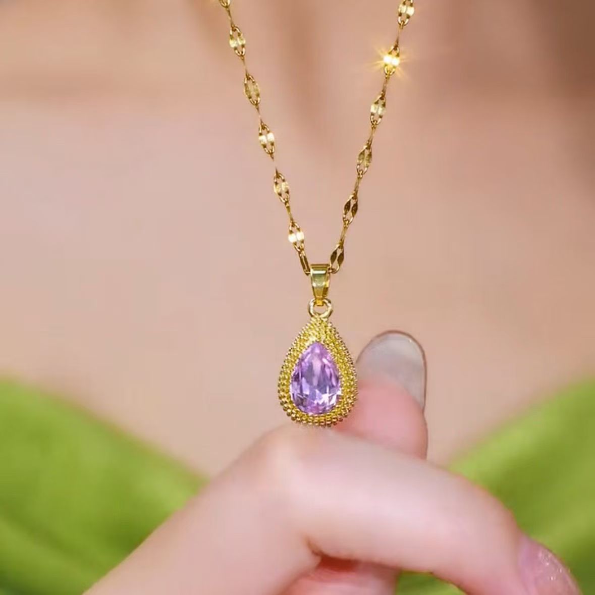 Set purpura Gold
