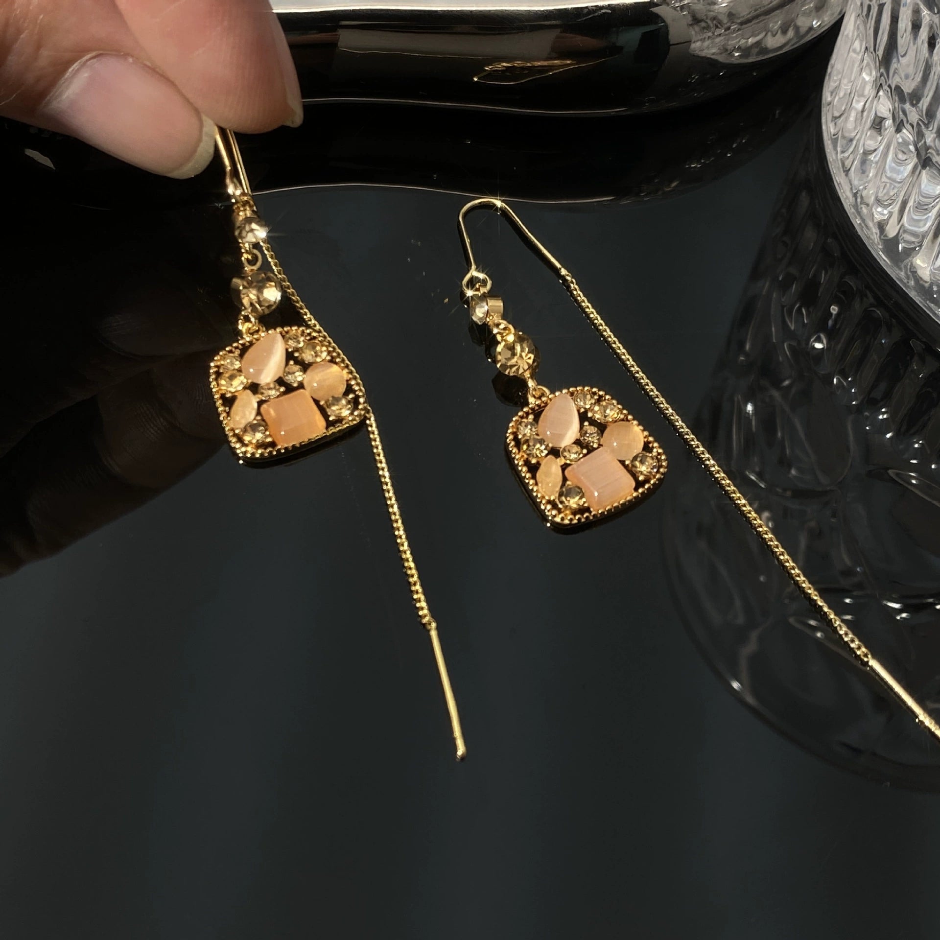 Aretes Milán Rosé
