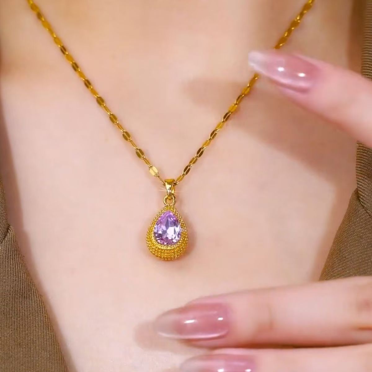 Set purpura Gold