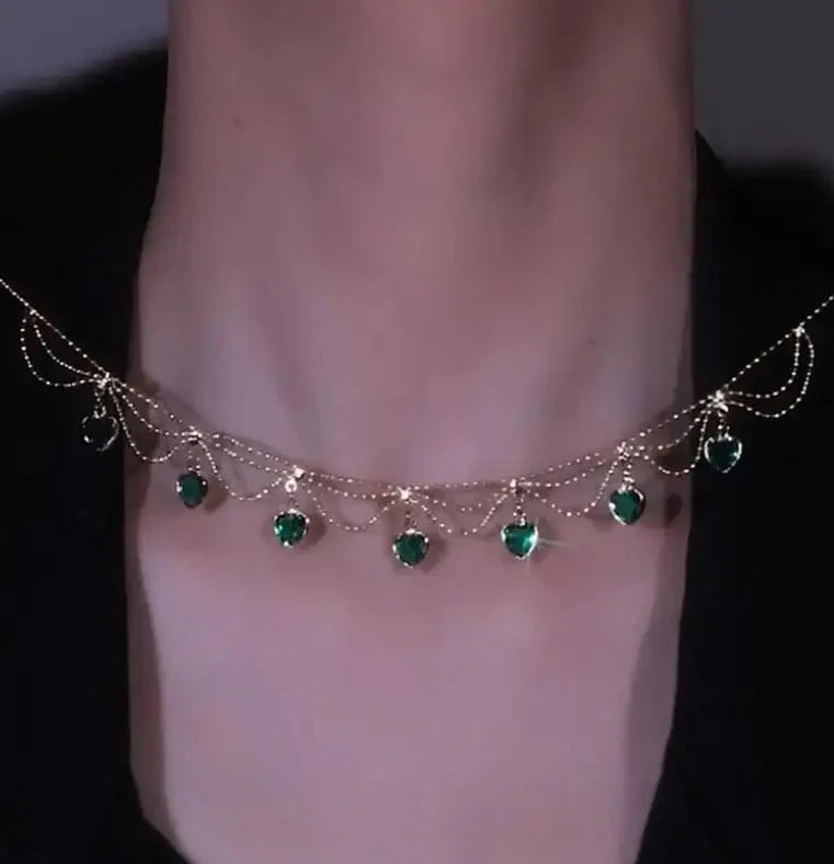 Collar Brisa Esmeralda