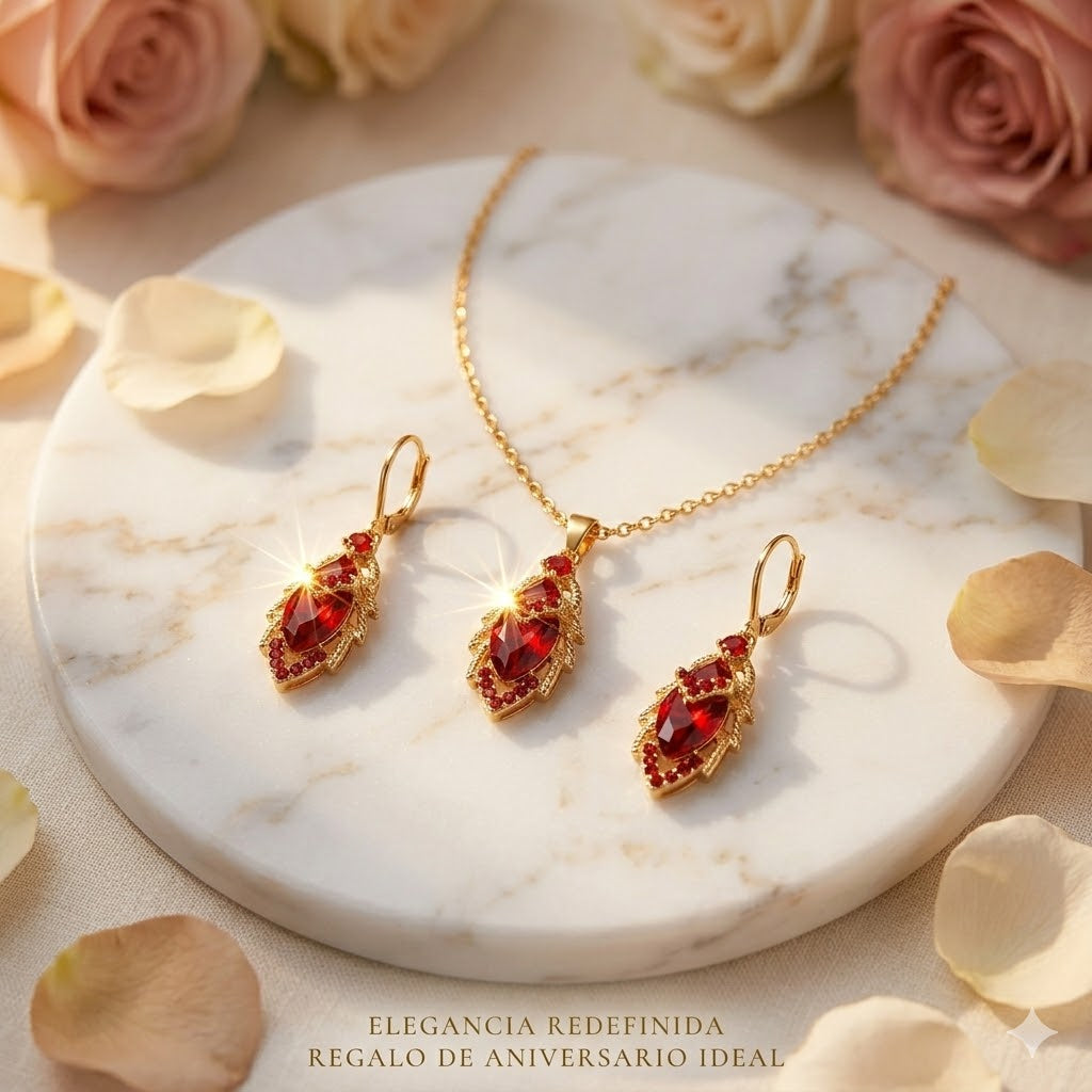 Set Red Elegance