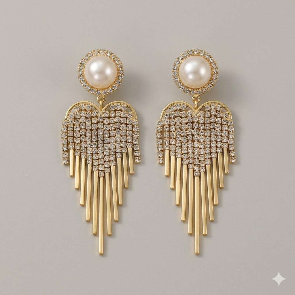 Aretes Diva Dorada