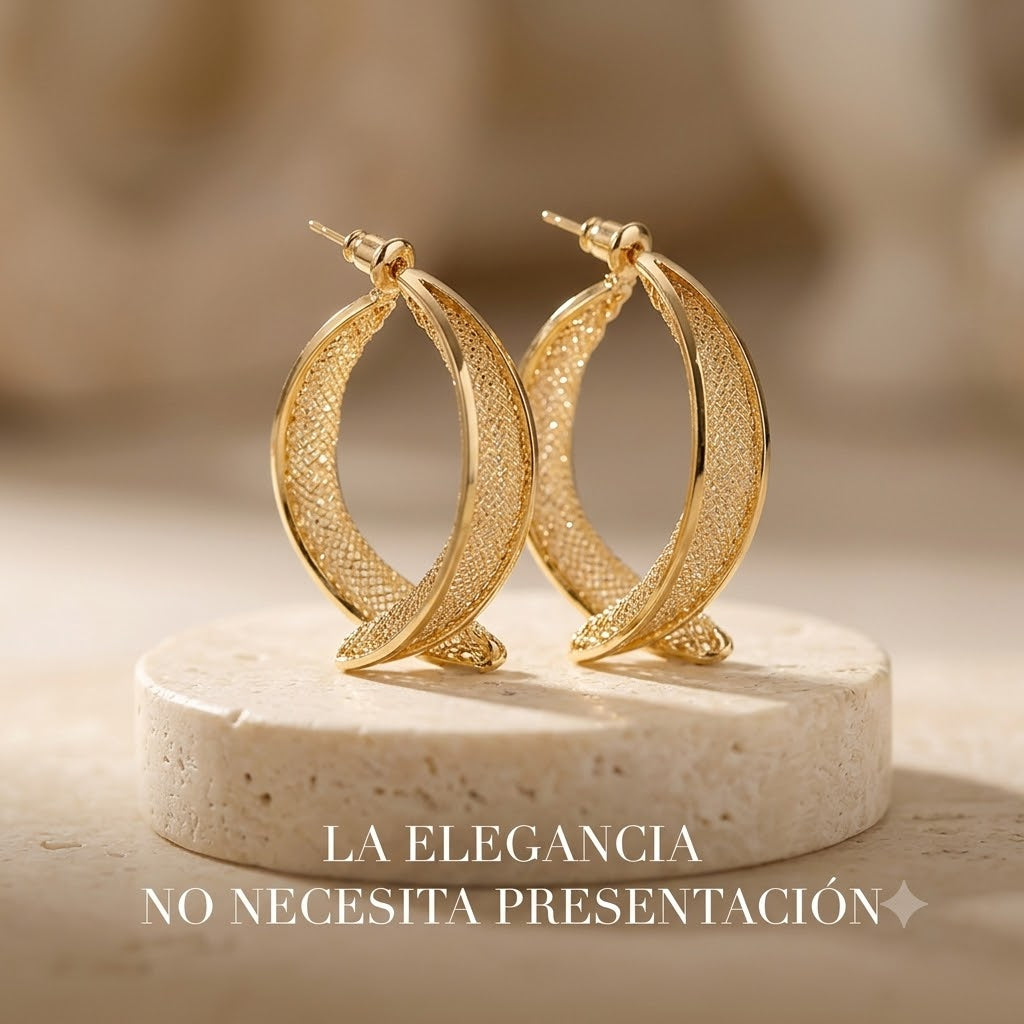 Aretes Silueta Infinita