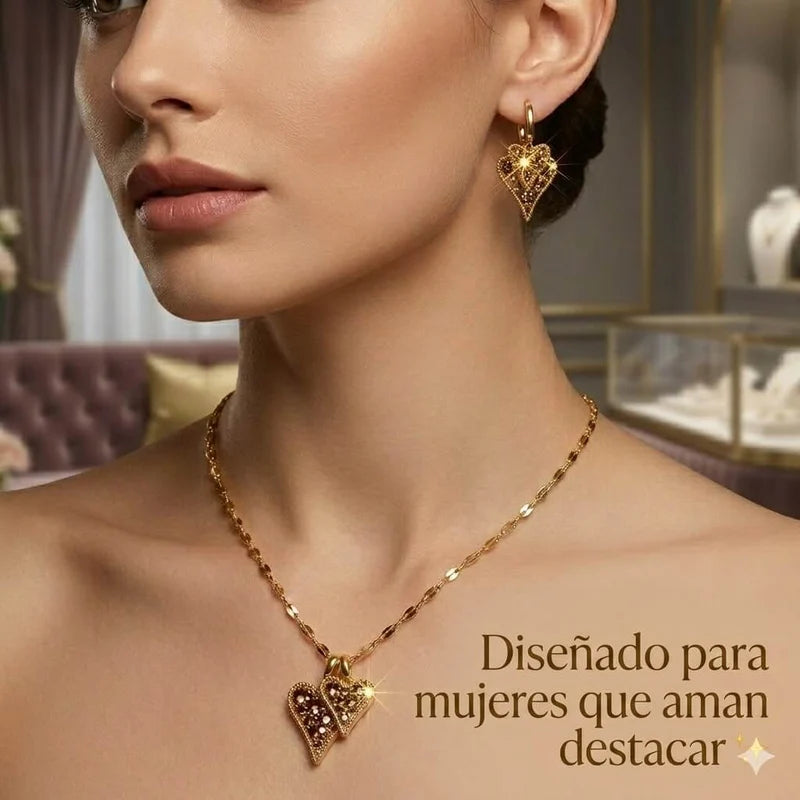 Set Amor infinito Gold