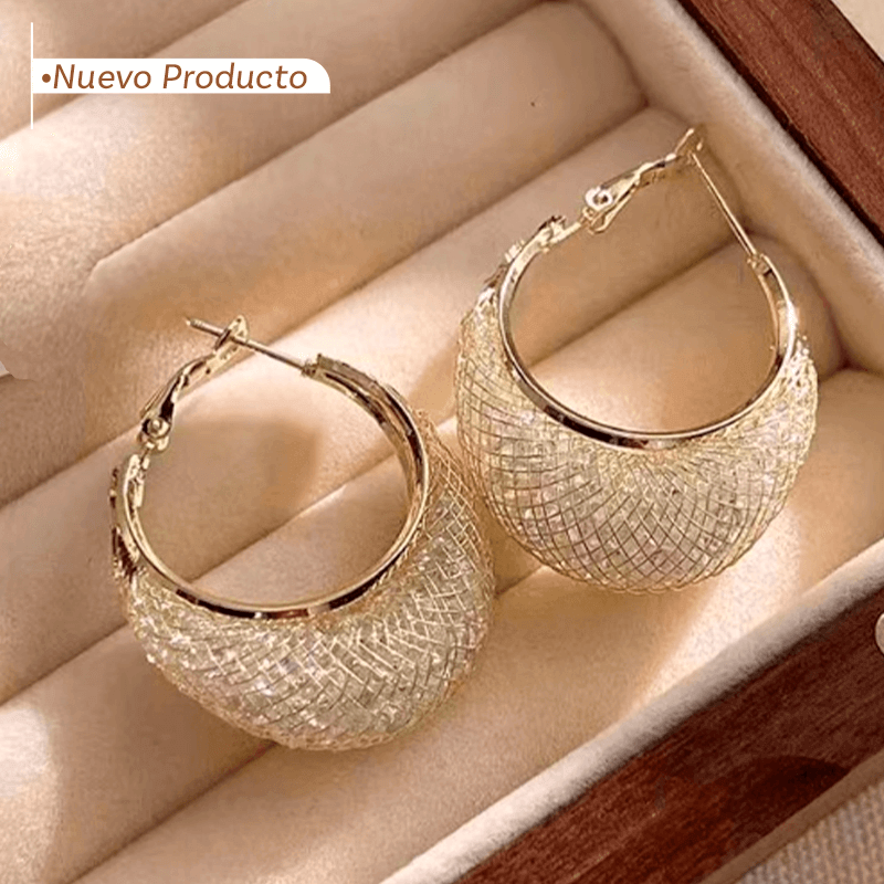 Aretes Candongas Brillante