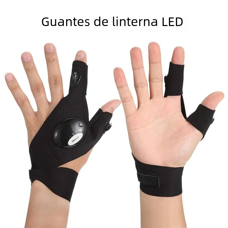 Guantes con linterna LED (1 PAR)