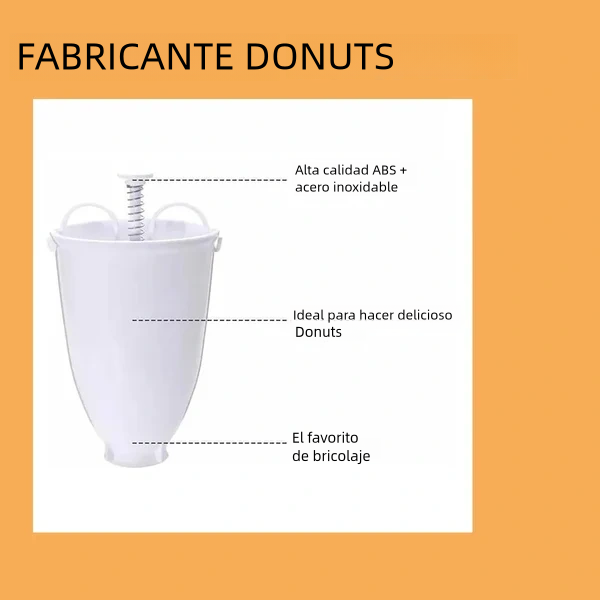 Delicioso fabricante de donas