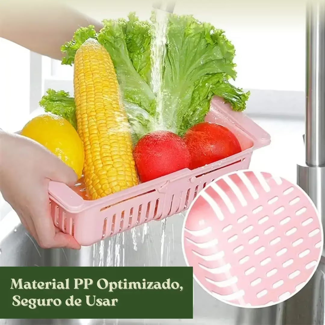 6 Organizadores expandibles de Refrigerador