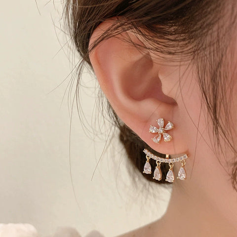 Aretes Brisa Blanca