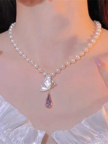 SET DE COLLAR Y ARETES CELESTIAL🦋