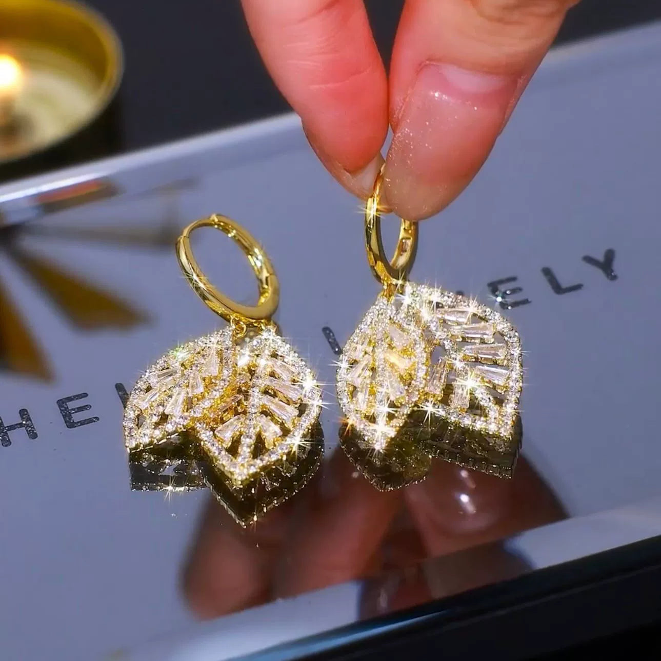 Aretes Pétalo Radiante