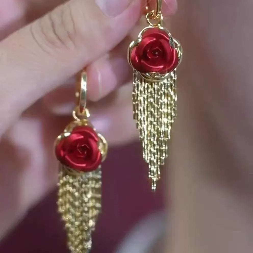 Aretes Gala Red