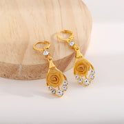 Aretes Glamour Dorado