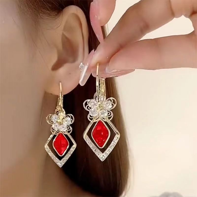 Aretes Circonita Flor