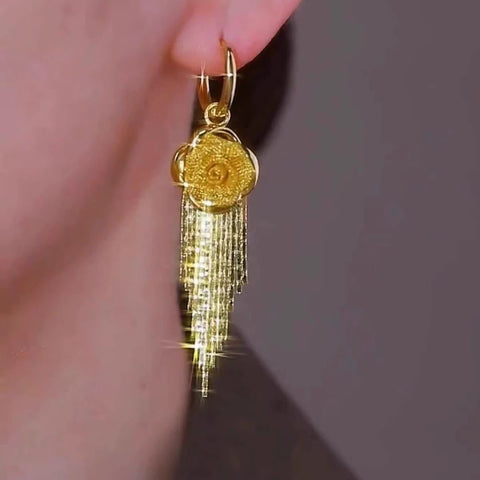 Aretes Rosa de Fuego