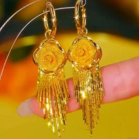 Aretes Rosa de Fuego