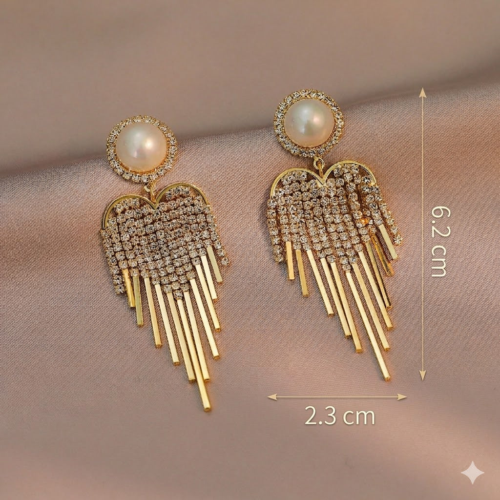 Aretes Diva Dorada