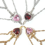 Kit con dos collares – corazón y espada
