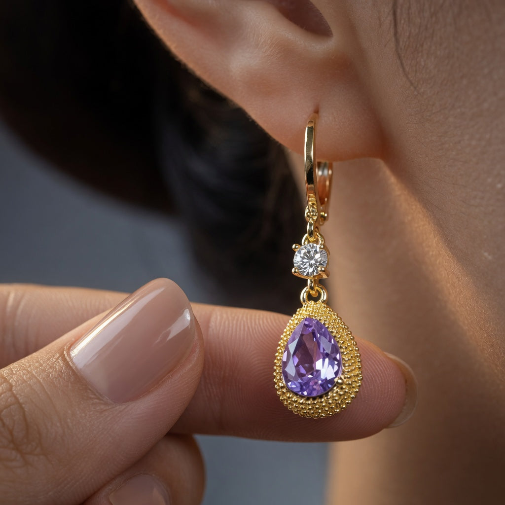 Set purpura Gold