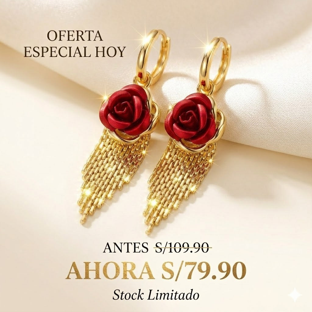 Aretes Gala Red