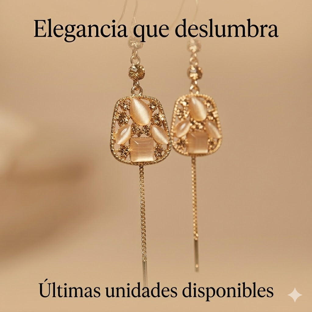 Aretes Milán Rosé
